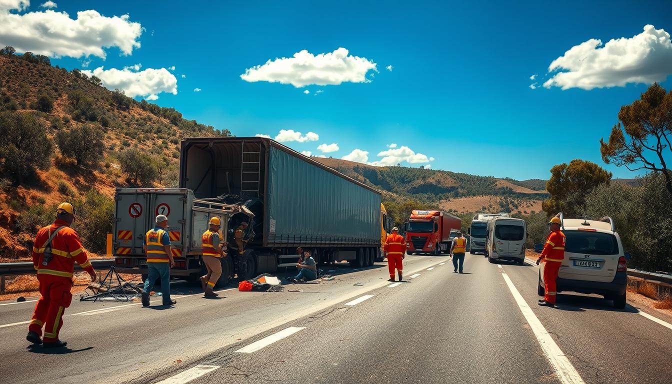 lkw unfallabwicklung experte spanien