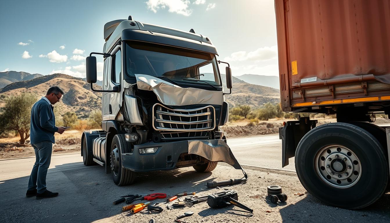 lkw unfallschaden experte spanien