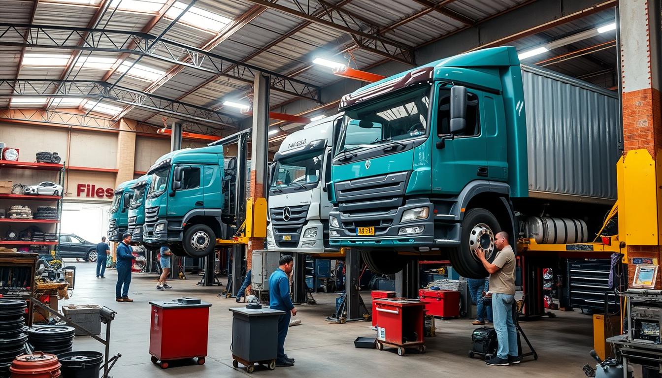 lkw reparatur spanien
