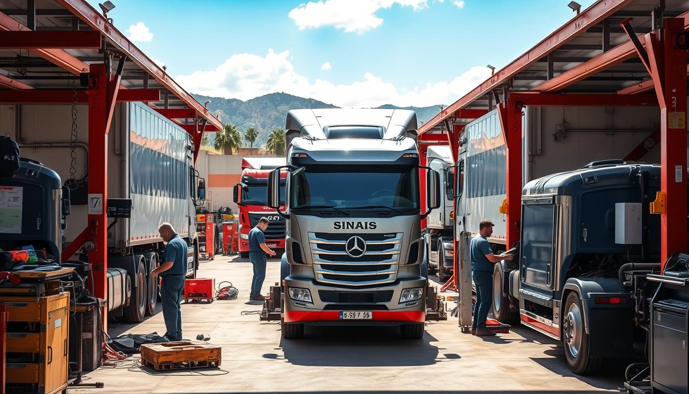 lkw reparaturbetrieb experte spanien