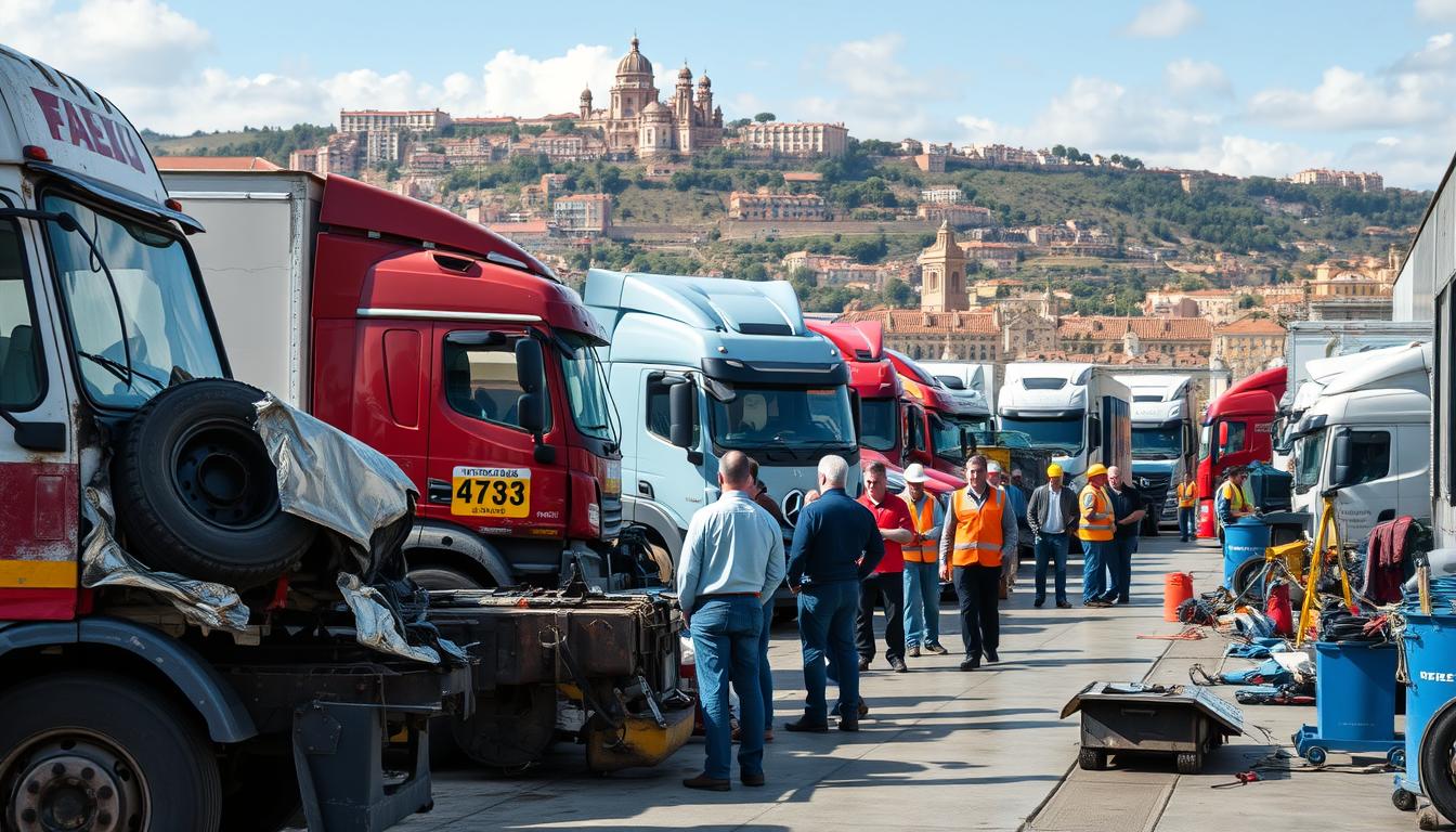 lkw schadensregulierung spanien