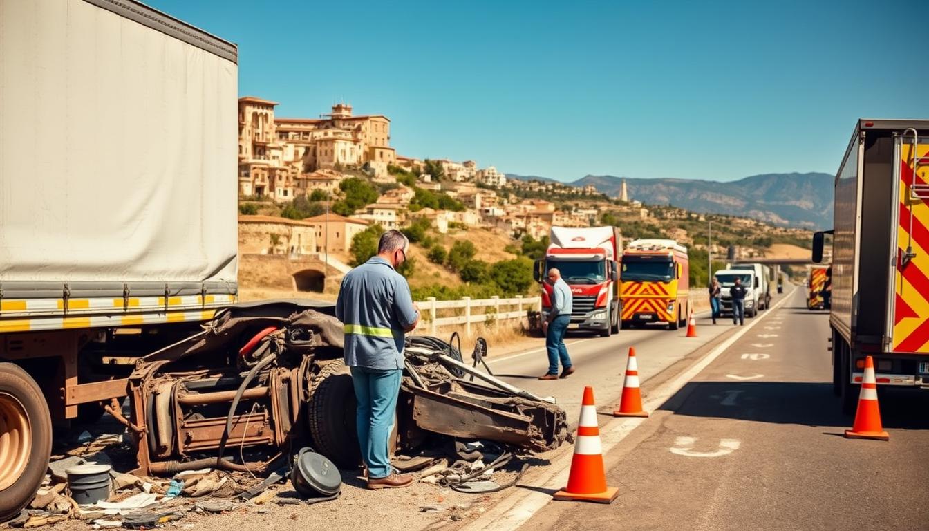 lkw unfallgutachten spanien