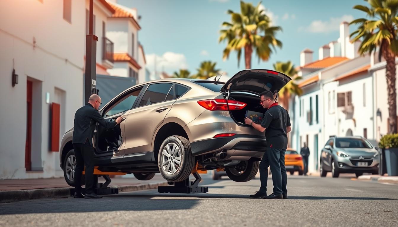 Kasko Schaden Prüfung in Spanien