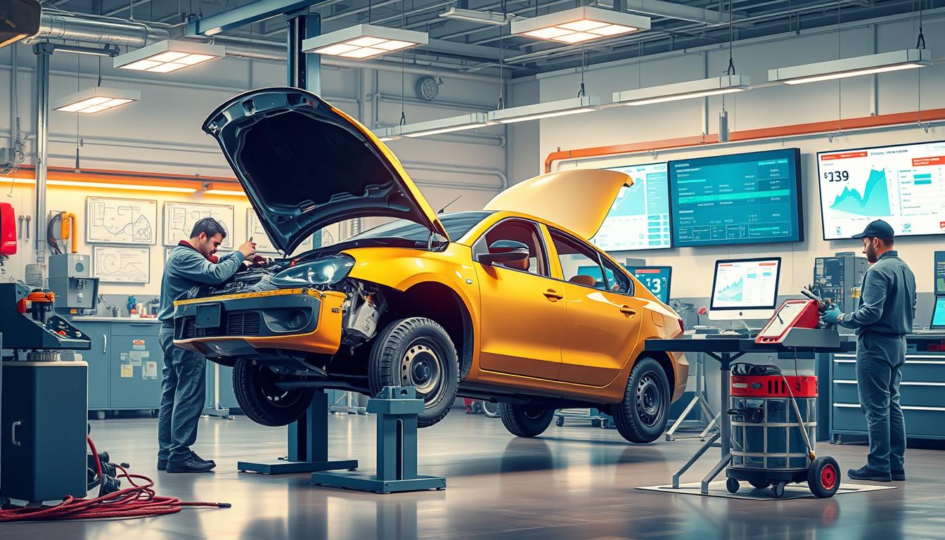 Kasko Schaden Reparaturkosten Kalkulation Spain