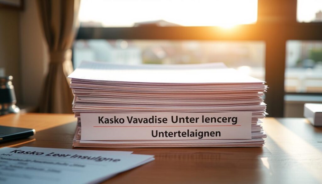 Kasko Versicherung Unterlagen Kasko Versicherung Unterlagen