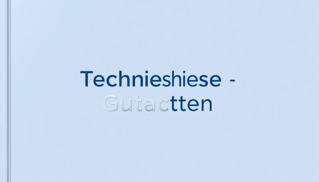 Technisches Gutachten Inhalt