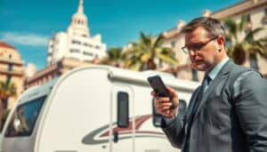 MOTOEXPERT camper water damage check in Barcelona, Spain