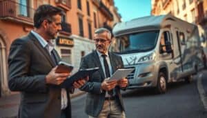 MOTOEXPERT motorhome damage report in Madrid, Spain