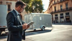 MOTOEXPERT trailer damage valuation in Barcelona, Spain