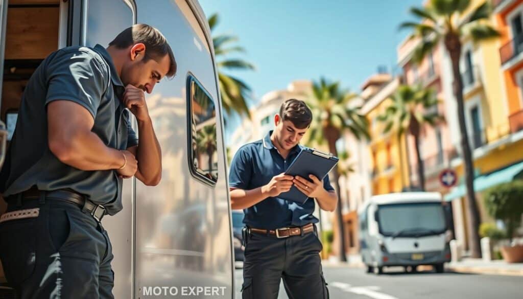 camper inspection service Barcelona