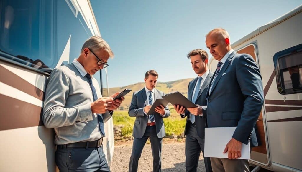expert caravan inspectors Spain