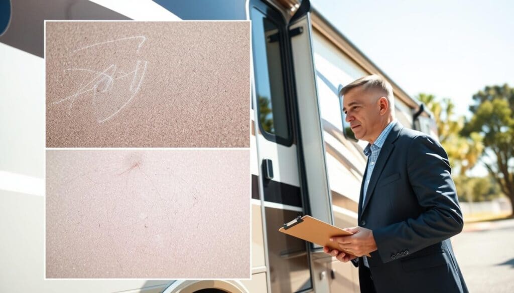 expert motorhome damage evaluation
