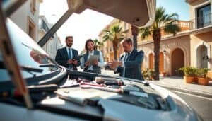 MOTOEXPERT camper damage valuation in Malaga, Spain