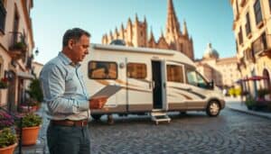 MOTOEXPERT camper pre-sale valuation in Seville, Spain
