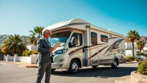 MOTOEXPERT motorhome damage report in Malaga, Spain