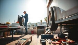 MOTOEXPERT trailer repair cost estimate in Malaga, Spain