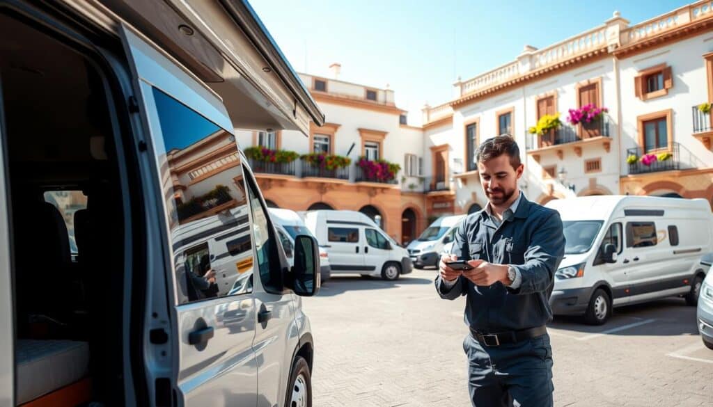 Seville camper service