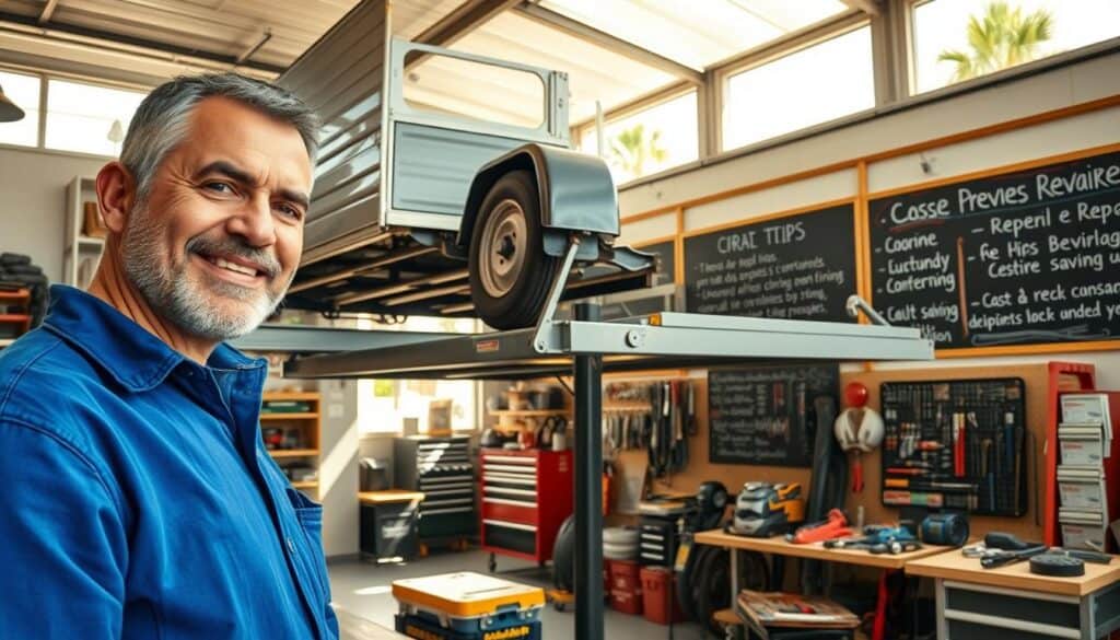 affordable trailer repair Malaga