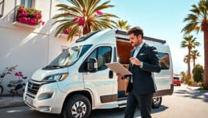 MOTOEXPERT camper pre-sale valuation in Alicante, Spain