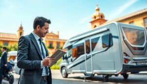 MOTOEXPERT camper pre-sale valuation in Zaragoza, Spain