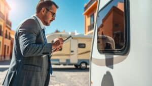 MOTOEXPERT caravan damage assessment in Murcia, Spain