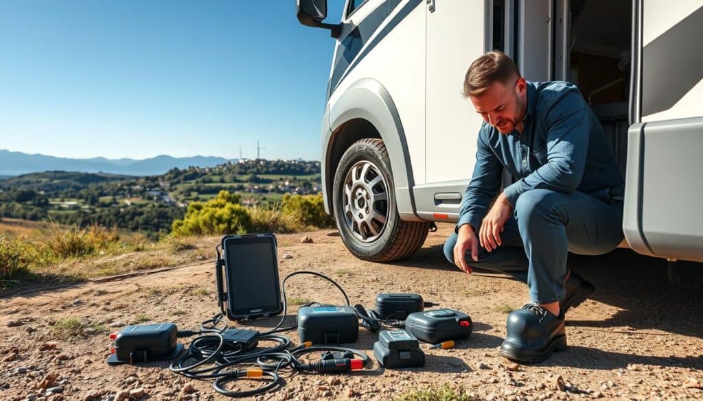 Murcia camper water leak detection
