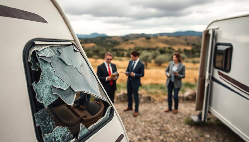 Spain caravan damage assessment Spain caravan damage assessment
