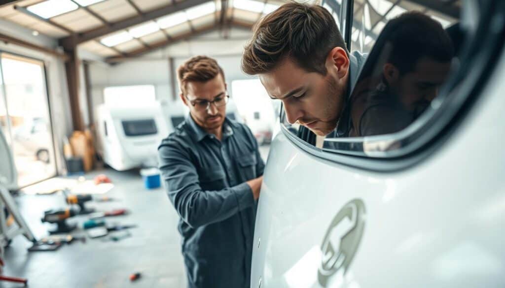 caravan hail damage repair Spain caravan hail damage repair Spain