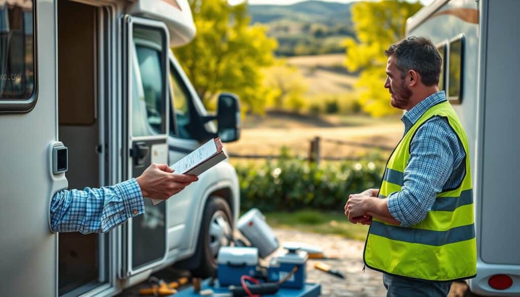motorhome damage assessment