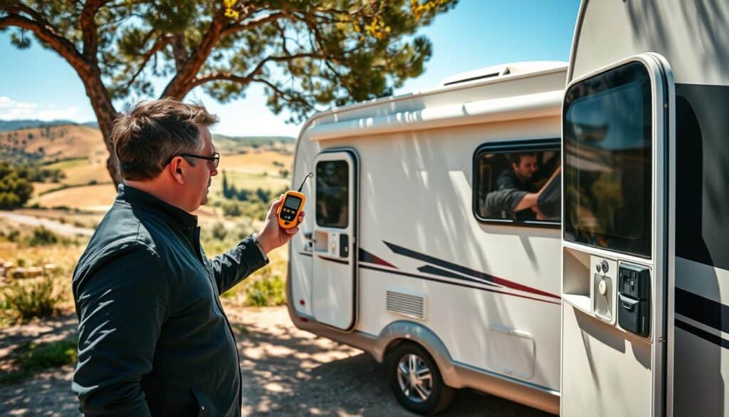pre-purchase camper inspection Spain