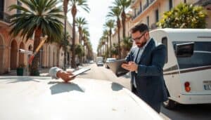 MOTOEXPERT camper damage valuation in Palma, Spain