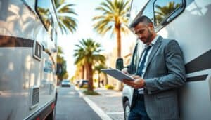 MOTOEXPERT motorhome damage report in Palma, Spain