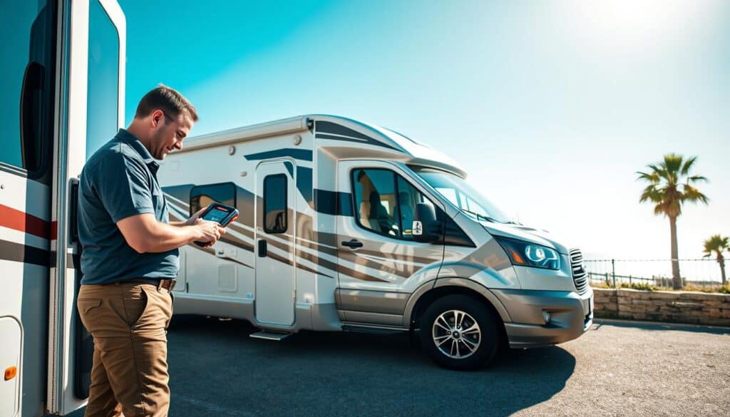 Palma motorhome inspection