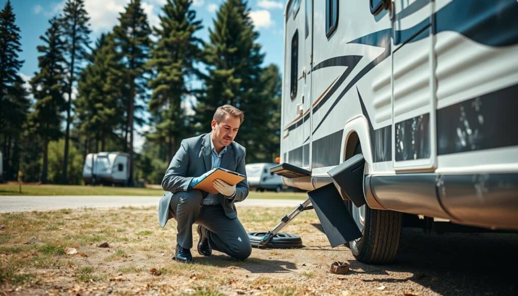 expert camper damage assessment