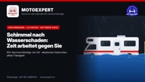 Hochwasser Oliva – MOTOEXPERT Kfz-Sachverständige vor Ort, deutsches Gutachten